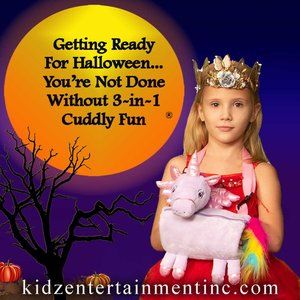 3-in-1 Cuddly Fun Unicorn